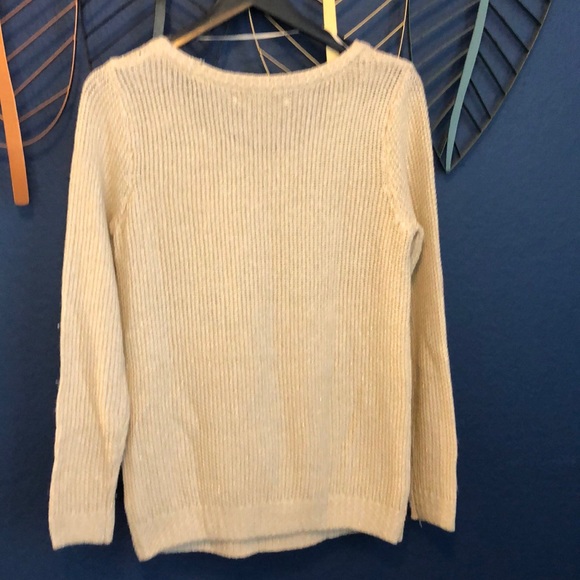 Lauren Conrad Sweater with Black Bow - Picture 4 of 4